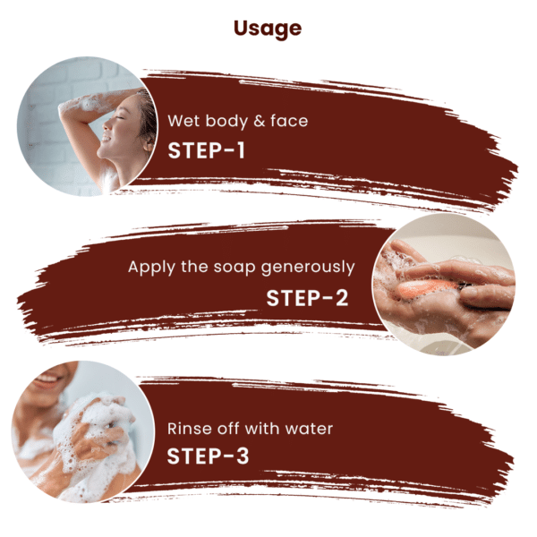 red sandalwood soap usage